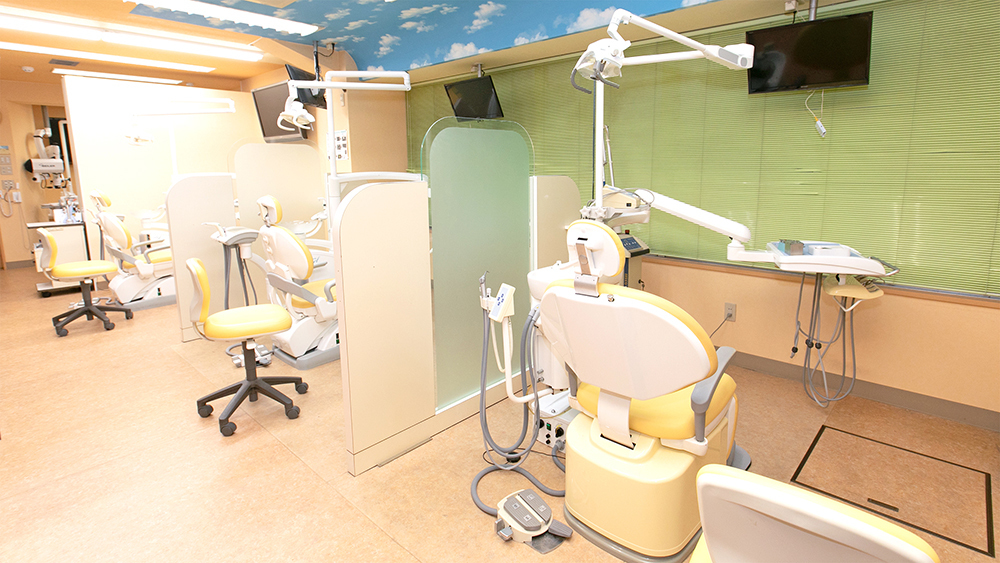新発田の歯科矯正で幅広い年代に人気の豊島歯科医院の内観